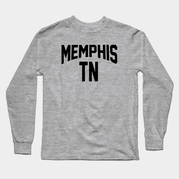 Memphis TN Long Sleeve T-Shirt by TheShirtGypsy